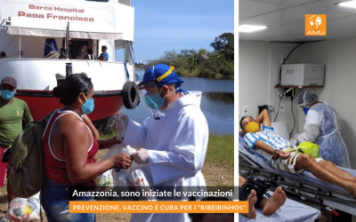 Amazzonia, sono iniziate le vaccinazioni dei Ribeirinhos