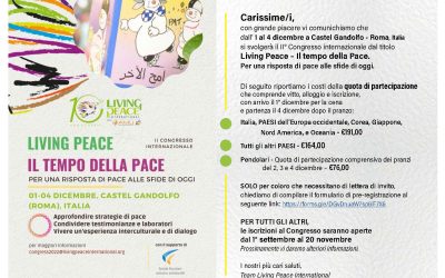 Living Peace – II Congresso internazionale