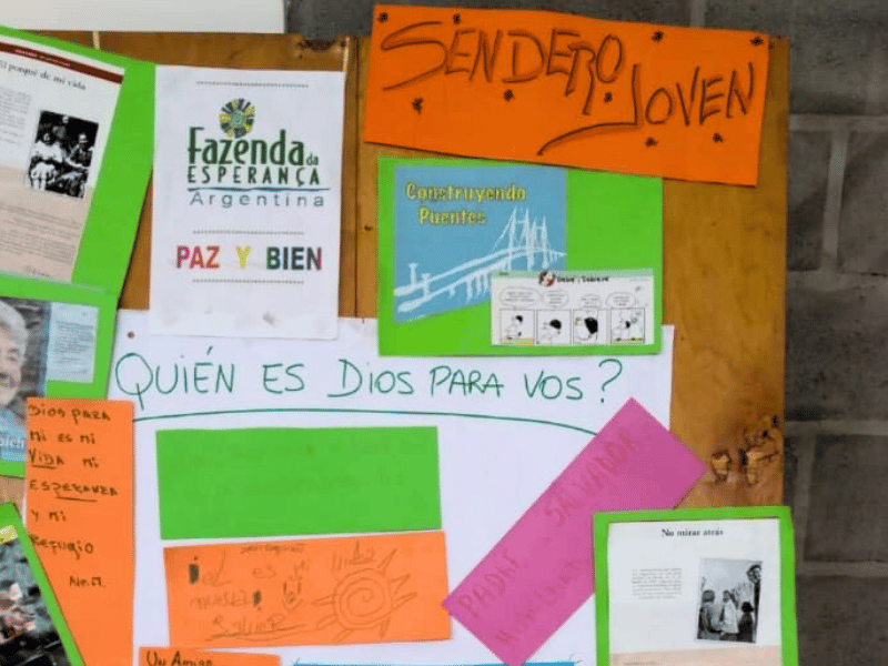 sendero joven - progetto per i giovani di Buenos Aires