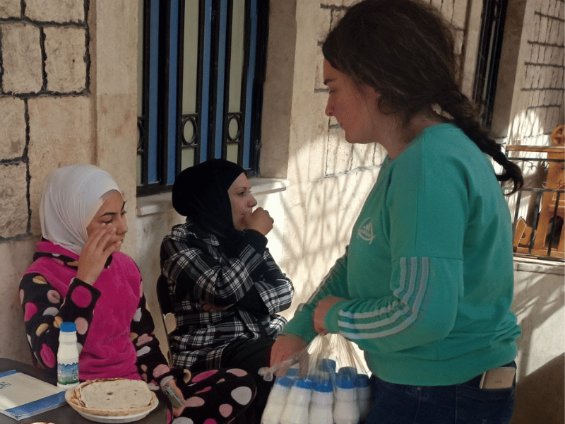 syria, meal distribution