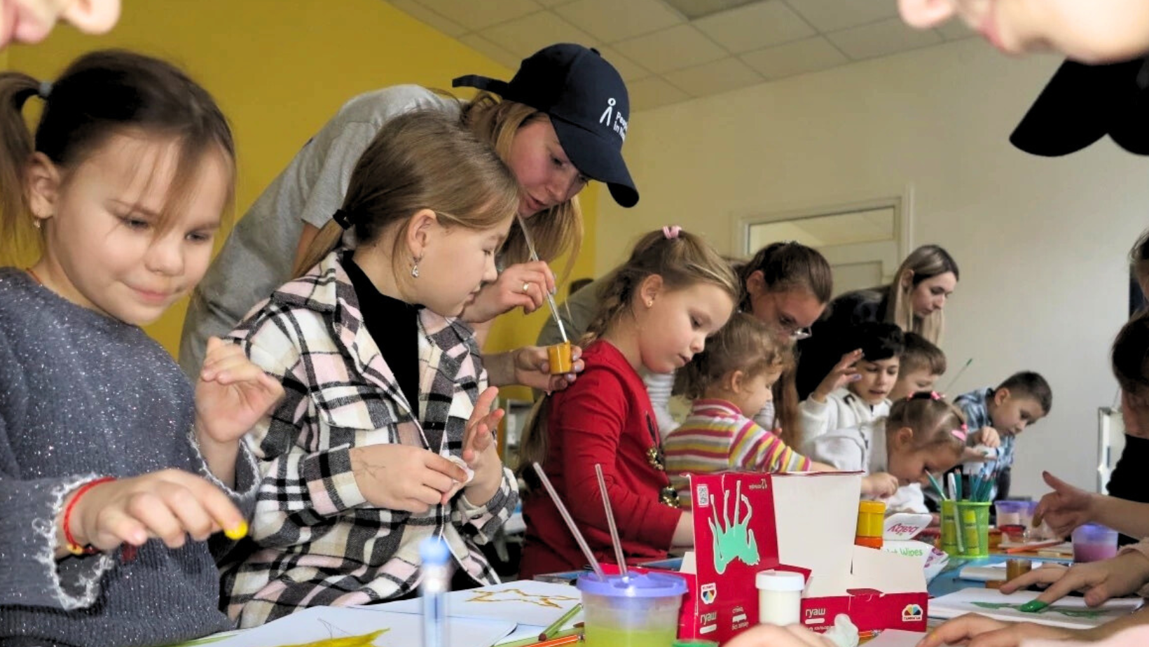 Ucraina, il centro per bambini ristrutturato grazie ad AMU