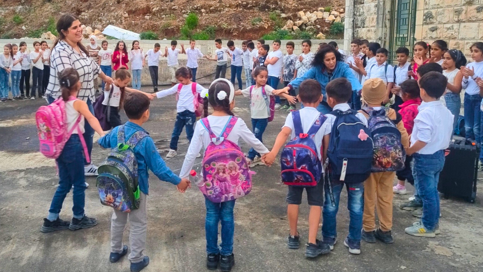 All’Assemblea dell’ONU dei Popoli, Robert Chelhod, presidente di Seeds of Hope, ha raccontato il lavoro svolto in Siria dall'AMU