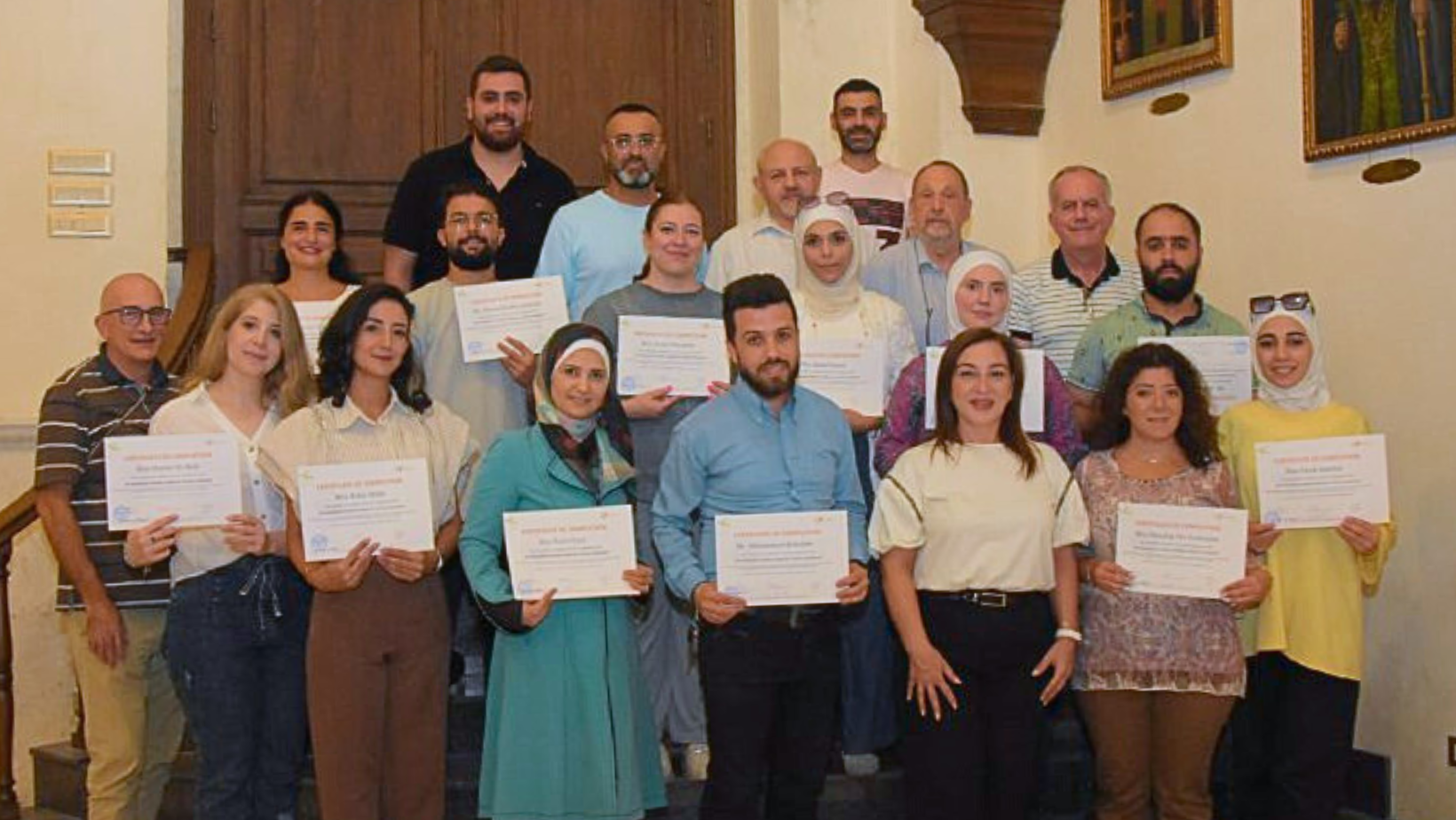 Il successo dei corsi di cittadinanza attiva in Siria