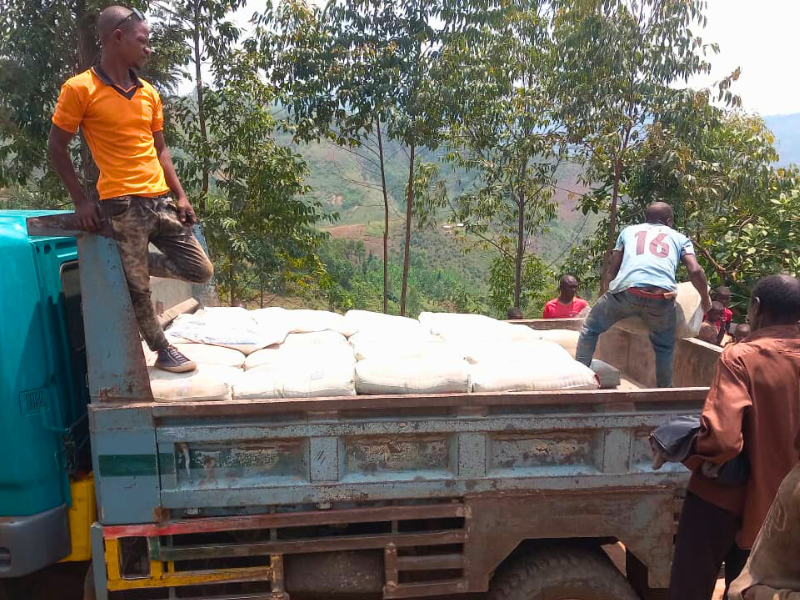 Acquedotto di Cibitoke: lavori in pieno svolgimento