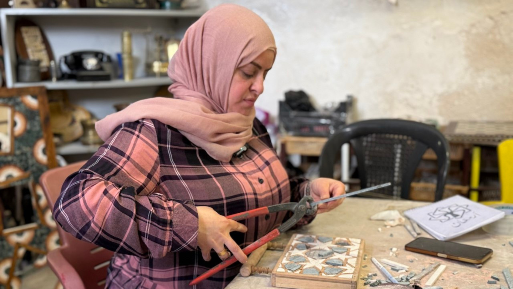 Vocational Training Project for Women in Aleppo, Syria - Armaghan Mosaic