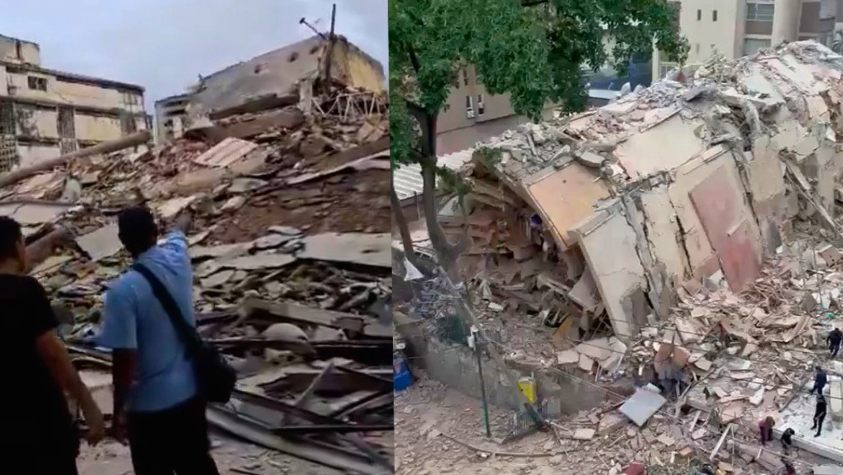 Effetti del terremoto in Venezuela e distribuzione degli aiuti umanitari a Caracas